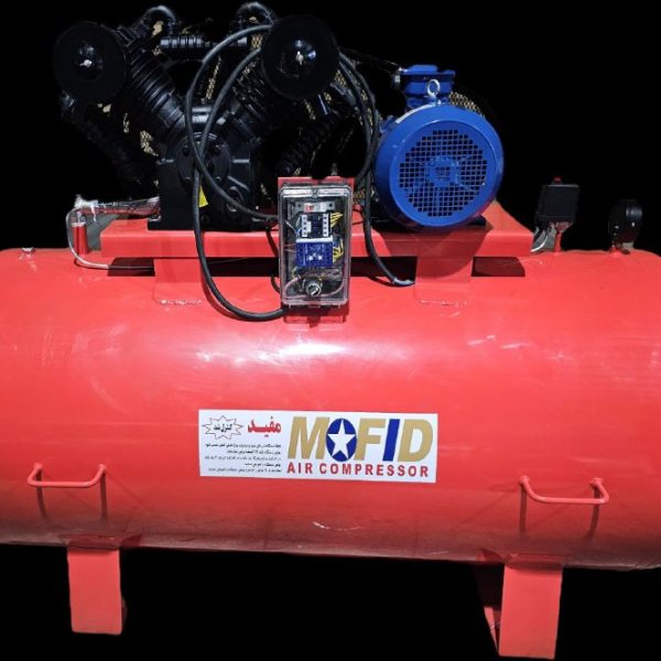 کمپرسور باد 1000 لیتر مفید ۴سیلندر ۱۰اسب، تولید کمپرسورهای باد ایرانی